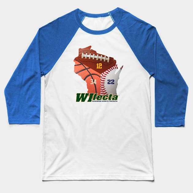 WIfecta® State Baseball T-Shirt by wifecta